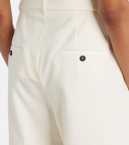 Belted virgin wool Bermuda shorts - Rohe - Modalova