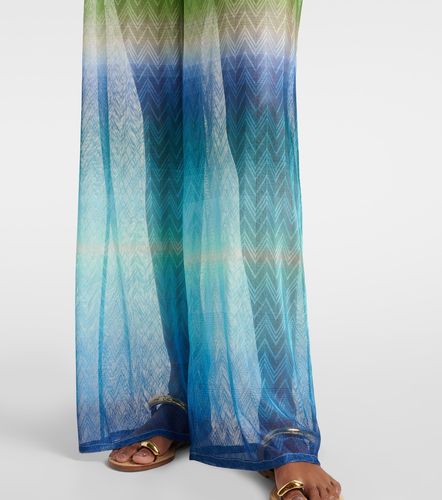 Missoni Zigzag palazzo pants - Missoni - Modalova