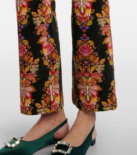 Pantalones flared cropped 24/7 de algodón estampados - La DoubleJ - Modalova