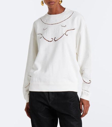 Sudadera Vella de algodón bordada - Marant Etoile - Modalova