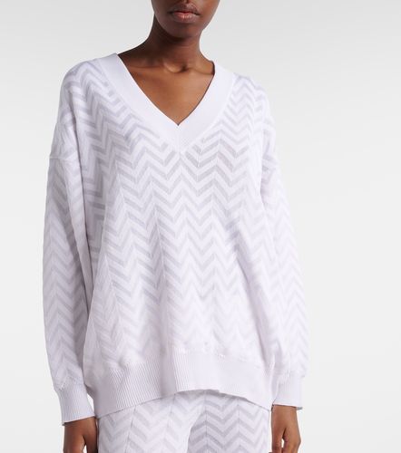 Missoni Zigzag cotton-blend sweater - Missoni - Modalova