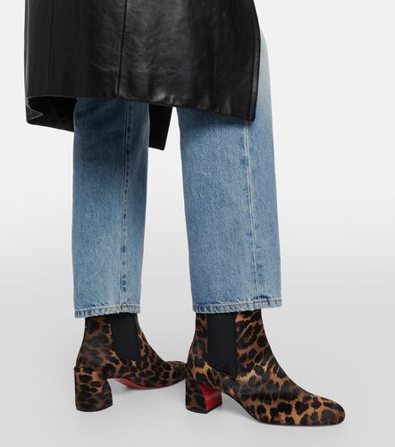 Turelastic leather ankle boots - Christian Louboutin - Modalova