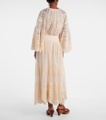 Falda larga Hypnotic de encaje floral - Zimmermann - Modalova