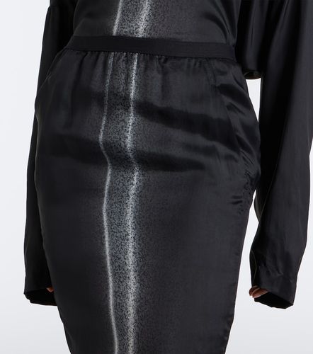 Gonna lunga Soft Pillar con stampa - Rick Owens - Modalova