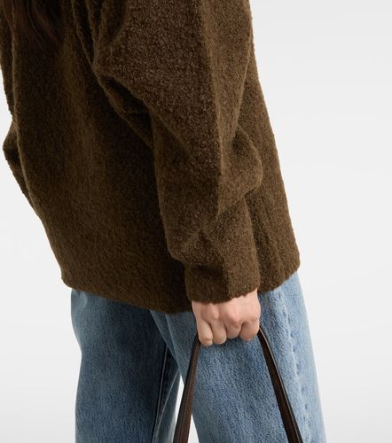 Alpaca and wool-blend boucle turtleneck sweater - Toteme - Modalova