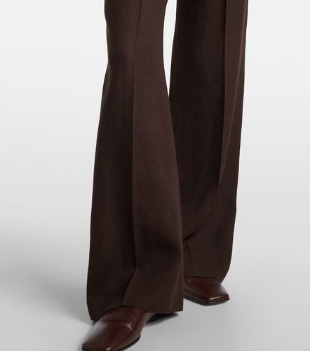 Timi linen crepe flared pants - Loro Piana - Modalova