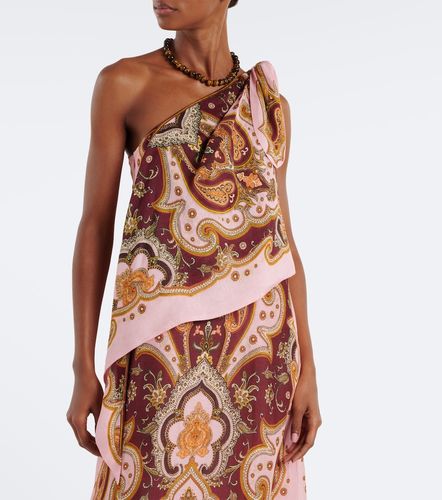 Alémais Vestido largo Porter estampado a capas - Alemais - Modalova