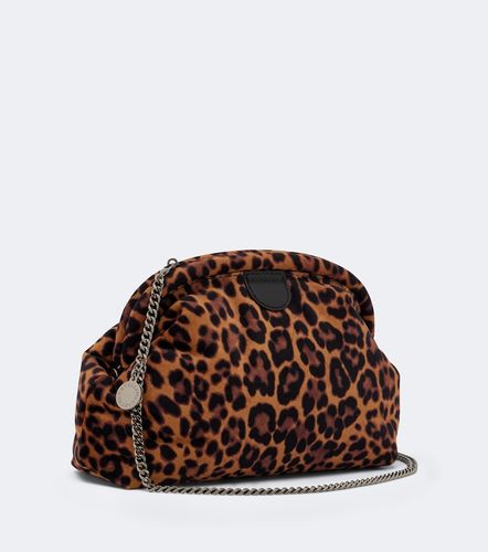 Clutch Falabella Small de terciopelo - Stella McCartney - Modalova