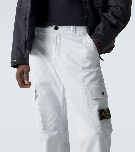Pantalones cargo de sarga de algodón - Stone Island - Modalova