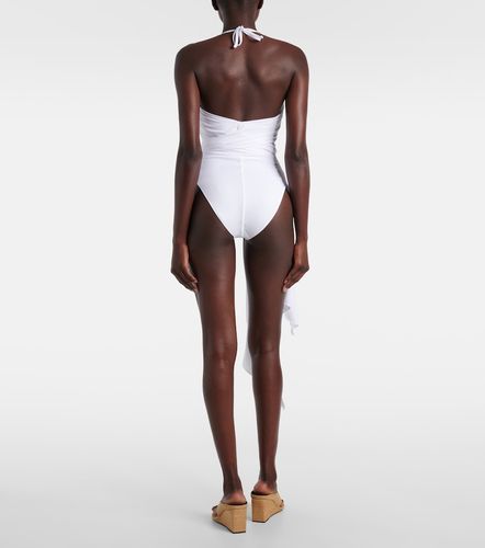 Alaïa Bañador drapeado con escote halter - Alaia - Modalova