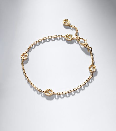 Pulsera Interlocking G de oro de 18 ct - Gucci - Modalova