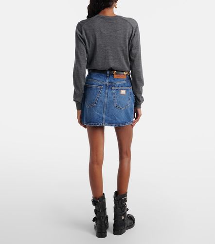Dolce&Gabbana Minifalda de denim - Dolce&Gabbana - Modalova