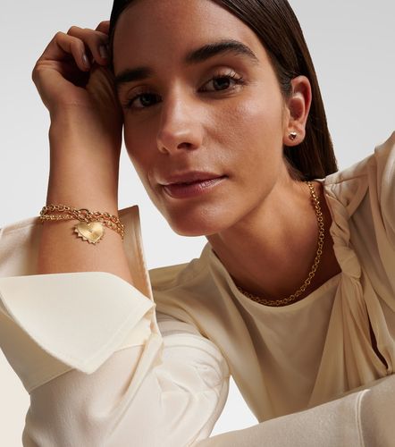 Pulsera True Love de oro de 18 ct con diamantes - FoundRae - Modalova