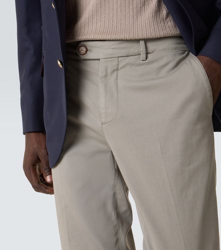 Cotton slim pants - Brunello Cucinelli - Modalova