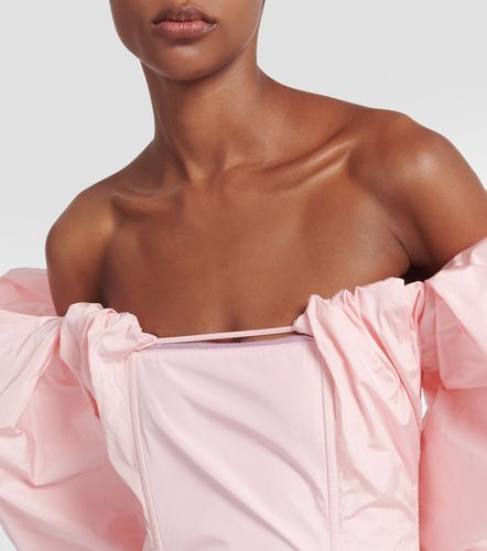 Miniabito Taffetas con scollo bardot - Jacquemus - Modalova