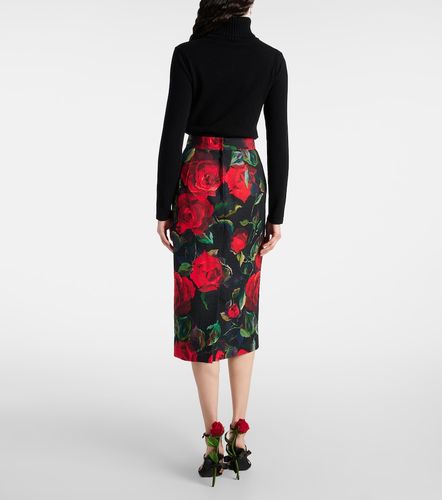 Dolce&Gabbana Floral pencil skirt - Dolce&Gabbana - Modalova