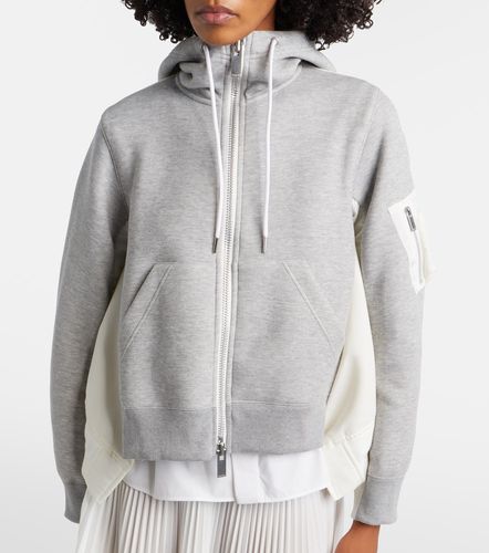 Sudadera con capucha y cremallera - Sacai - Modalova
