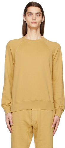 Yellow Vintage Garment-Dyed Sweatshirt - TOM FORD - Modalova
