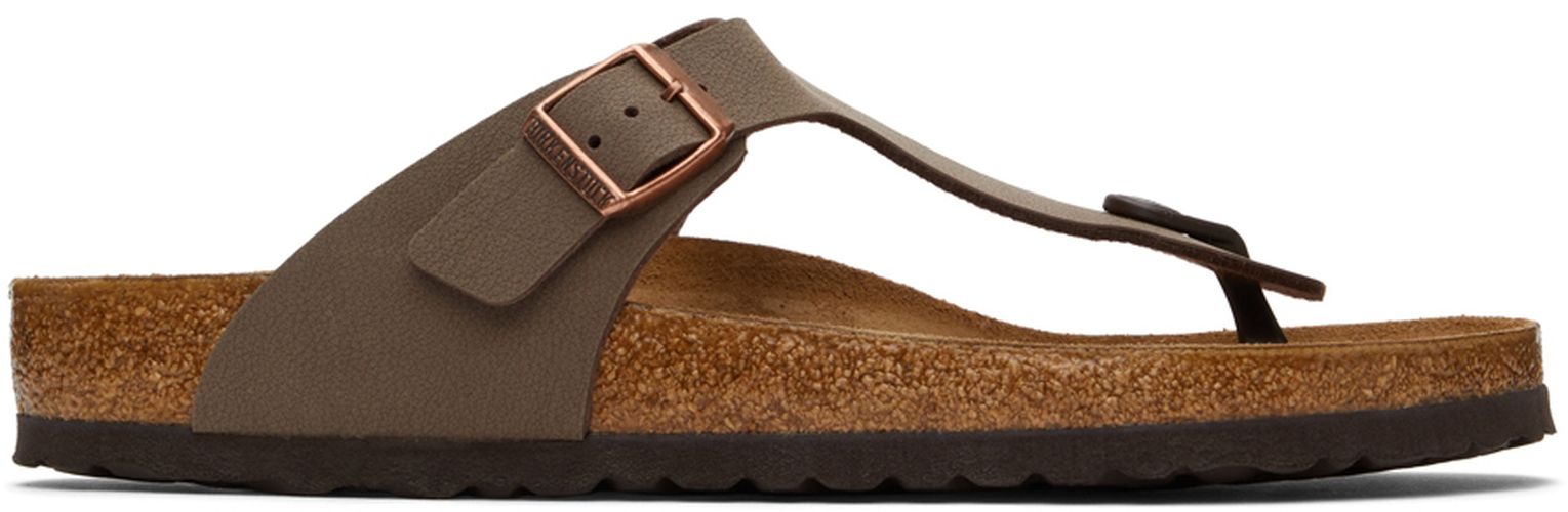 Birkenstock Brown Gizeh Sandals - Birkenstock - Modalova
