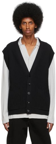 Agnona Black Vest Cardigan - Agnona - Modalova