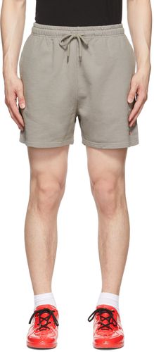 Taupe Cotton Shorts - 424 - Modalova