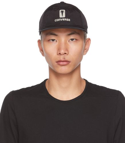 Rick Owens DRKSHDW Black Drawstring Hoodie