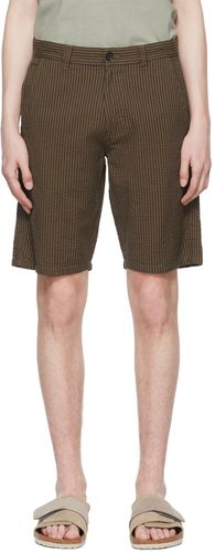 ASPESI Brown Cotton Shorts - ASPESI - Modalova