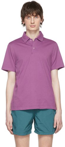 ASPESI Purple Cotton Polo - ASPESI - Modalova