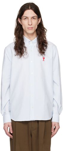 Blue & Ami De Cœur Shirt - AMI Alexandre Mattiussi - Modalova