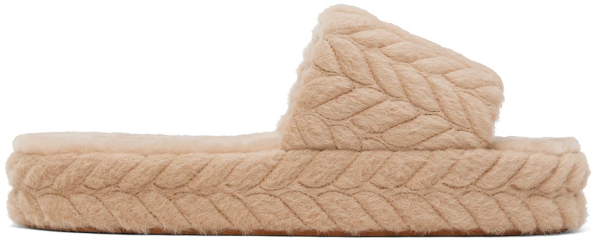 Beige Soft Spazzolino Sandals - Agnona - Modalova