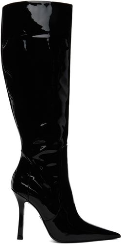 Blumarine Black Pointed Tall Boots - Blumarine - Modalova