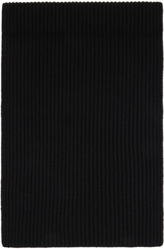 Joseph Black Cardigan Stitch Scarf - Joseph - Modalova