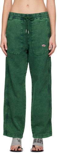 Green D-Martians Lounge Pants - Diesel - Modalova
