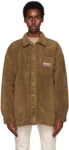 Brown Soft Teddy Jacket - Acne Studios - Modalova