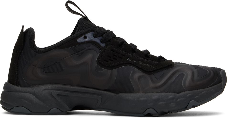 Black Ribbon Low-Top Sneakers - Acne Studios - Modalova