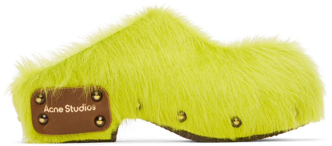 Acne Studios Green Studded Clogs - Acne Studios - Modalova