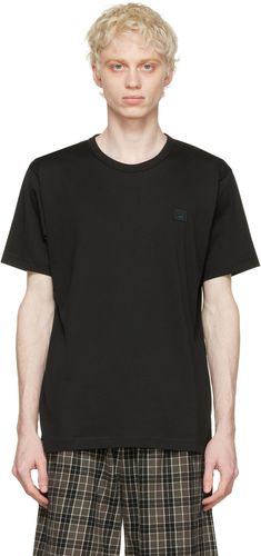 Black Organic Cotton T-Shirt - Acne Studios - Modalova