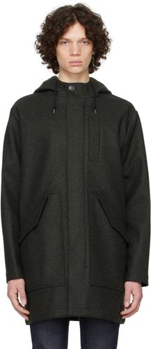 A.P.C. Khaki Mathieu Coat - A.P.C. - Modalova
