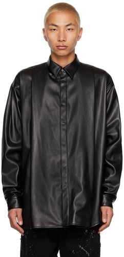 Pleated Faux-Leather Jacket - Julius - Modalova