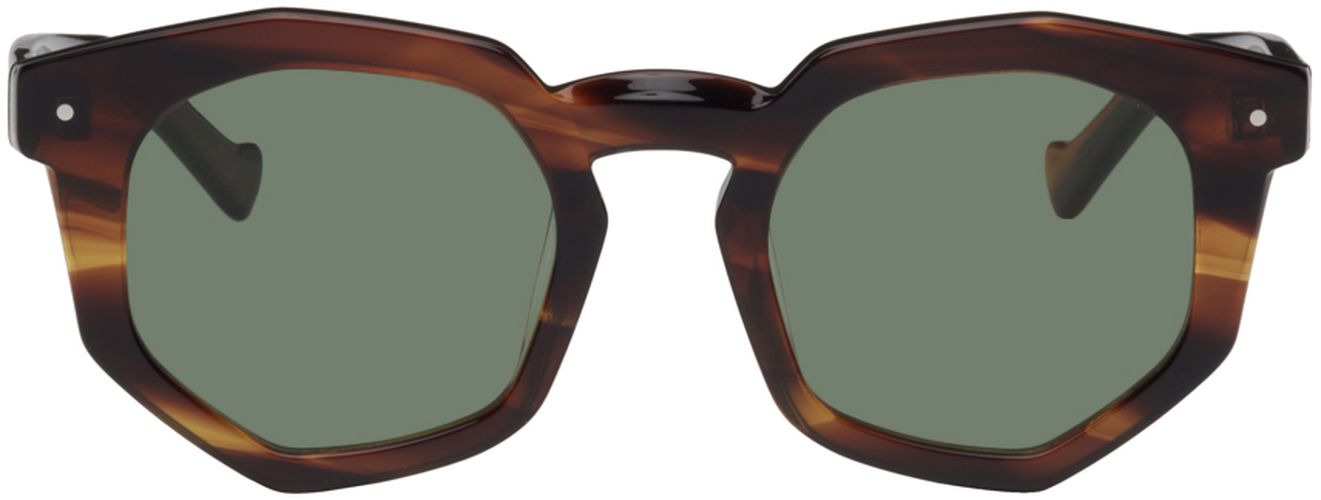 Tortoiseshell Composite Sunglasses - Grey Ant - Modalova