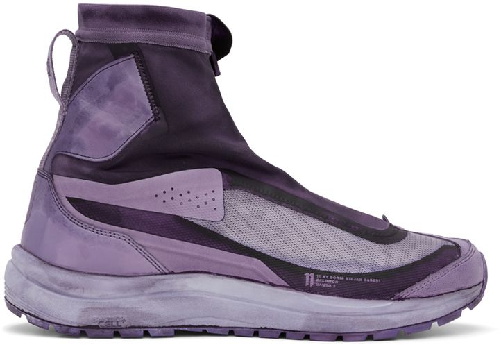 Purple Salomon Edition Bamba 2 High Sneakers - 11 by Boris Bidjan Saberi - Modalova