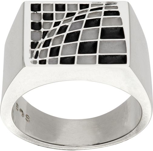 Silver & Black Ruln Ring - Pearls Before Swine - Modalova