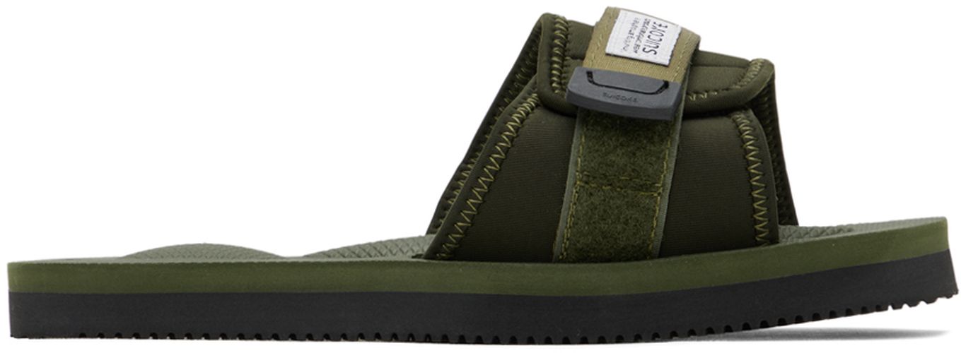 Suicoke Green Padri Sandals - Suicoke - Modalova