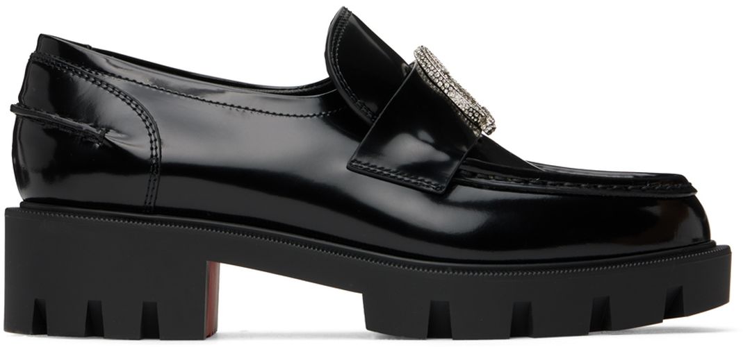 Black CL Moc Lug Loafers - Christian Louboutin - Modalova
