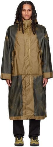 Green Hand-Sprayed Coat - Stone Island - Modalova