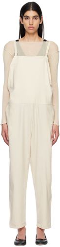 Off-White Long Strap Overalls - Baserange - Modalova