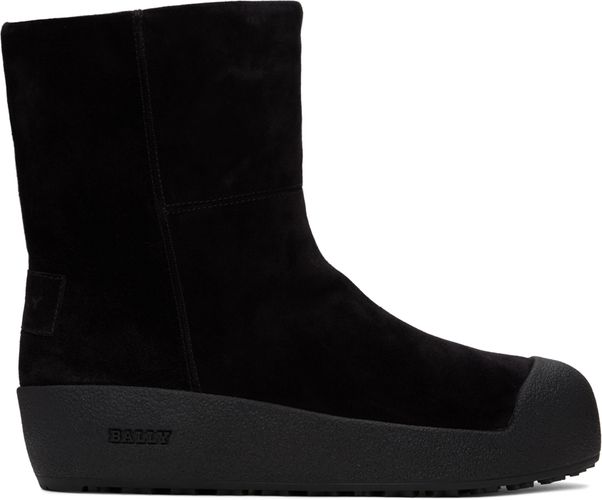 Bally Black Gstaad Suede Boots - Bally - Modalova