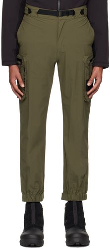 Khaki Belted Cargo Pants - HH-118389225 - Modalova