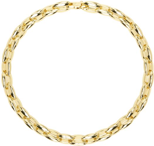 ANINE BING Gold Oval Link Necklace - ANINE BING - Modalova