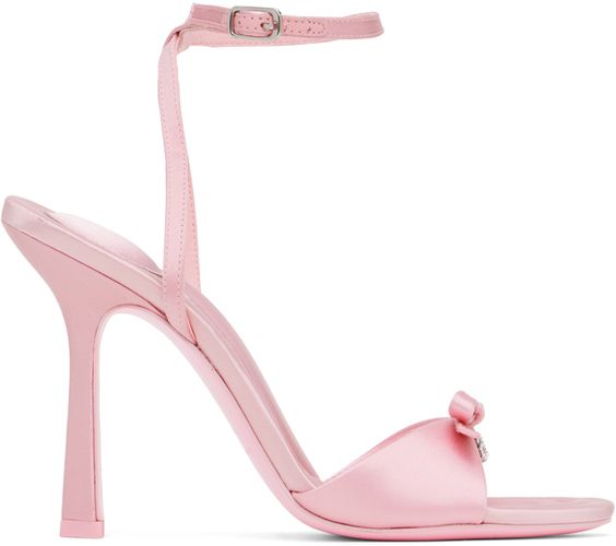 Pink Dahlia 105 Bow Heeled Sandals - Alexander Wang - Modalova
